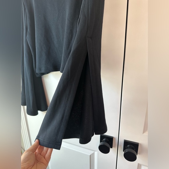 Free People Movement Salvation  Split Bell Sleeve Sweatshirt (Size XS) - Picture 7 of 9